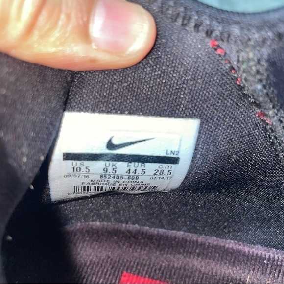 Nike LeBron XIV “University Red” Basketball Shoes Men’s 10.5 Red/Black/White - Picture 13 of 13